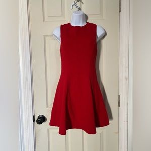 Forever 21 Fit and Flare Red Dress
